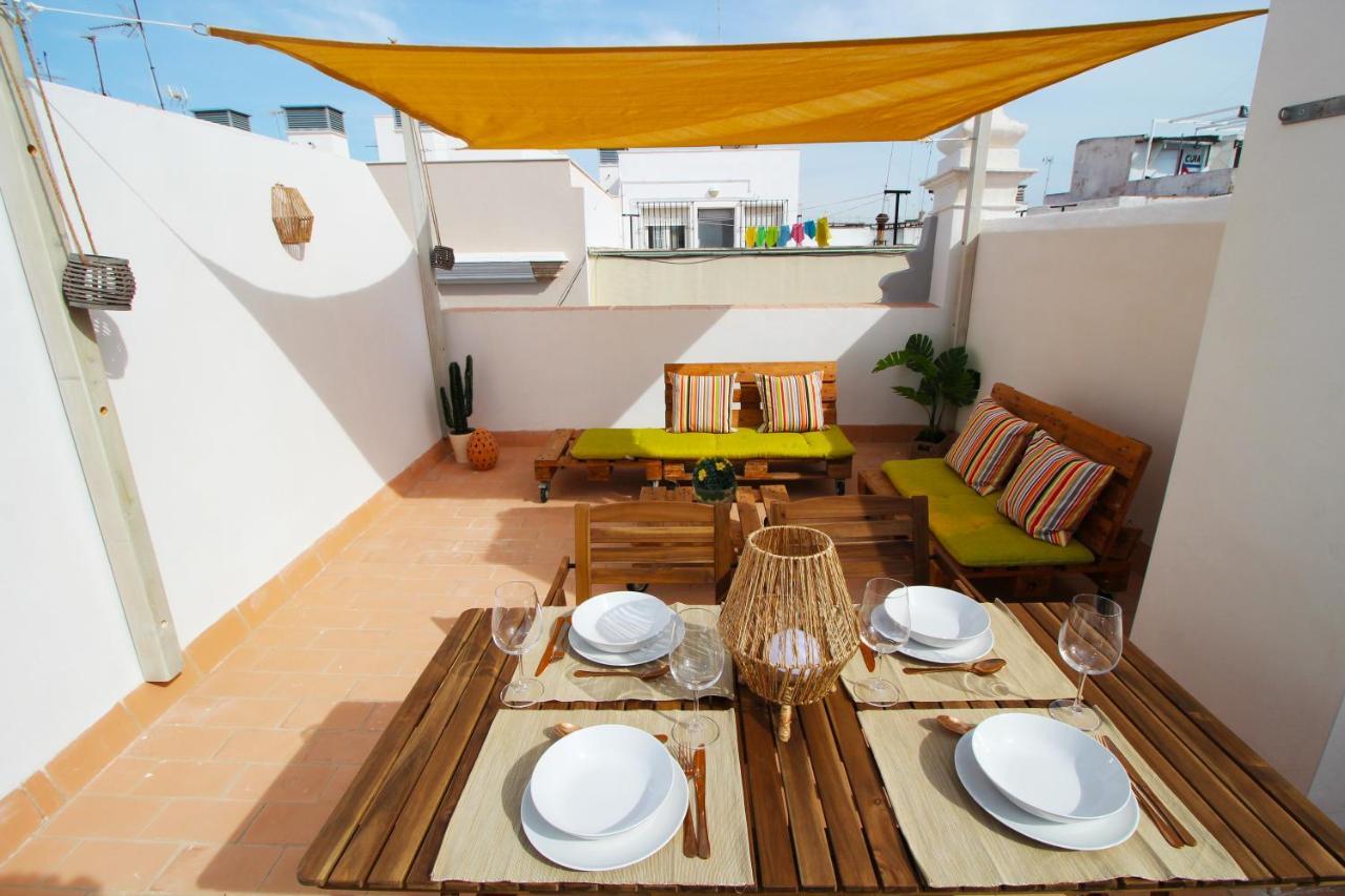 Apartamento Ático de la Luz Cádiz Exterior foto